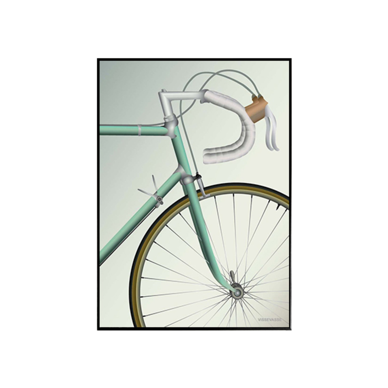 Vissevasse -  자전거(Bicycle - poster)50*70