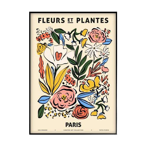 PSTR - 파리 Fleurs et Plantes - Paris (30x40 / 50x70)