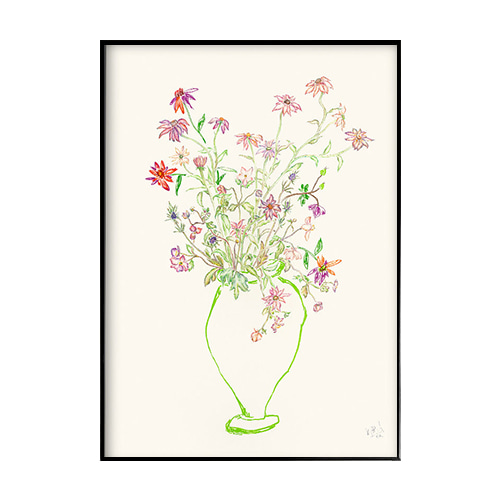 PSTR -야생화 V  Wild Flowers V (50x70)