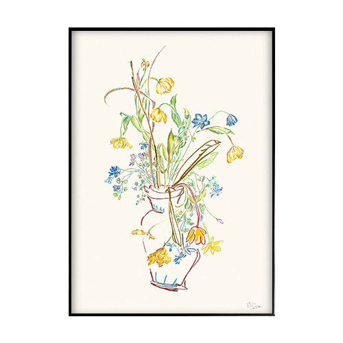 PSTR -야생화I  Wild Flowers I(50x70)